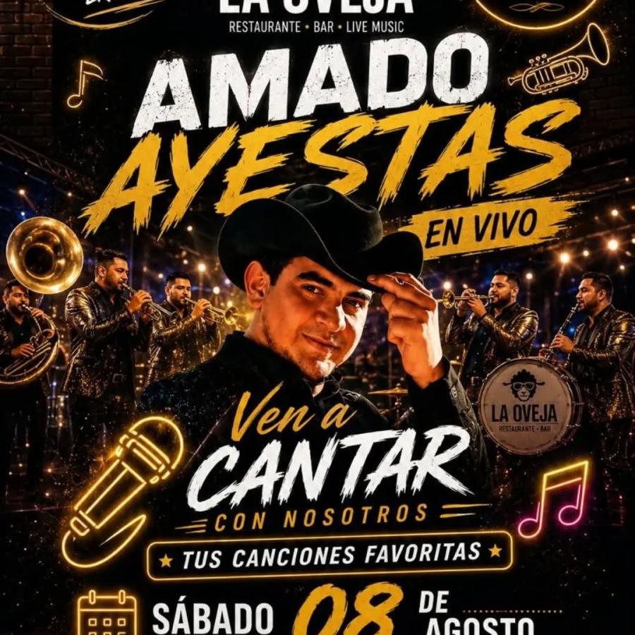 Amado Ayestas en vivo 