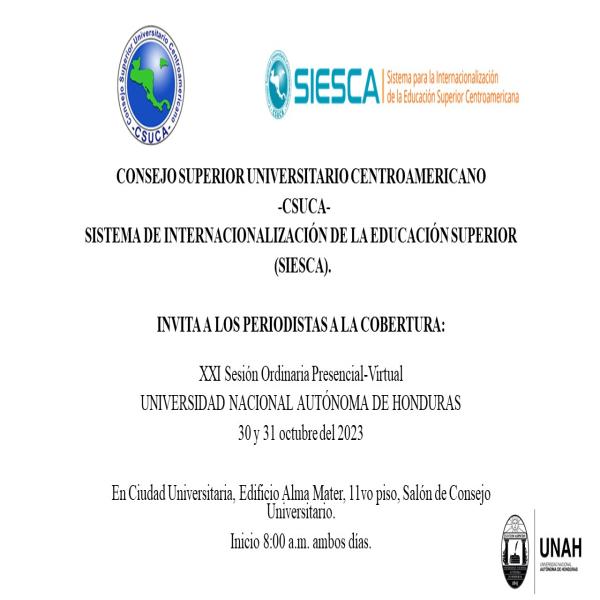 Cobertura de Prensa: XXI Sesión Ordinaria Presencial-Virtual – UNAH 