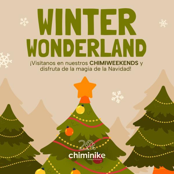 Únete a la magia de la Navidad en Chiminike “Winter Wonderland” 