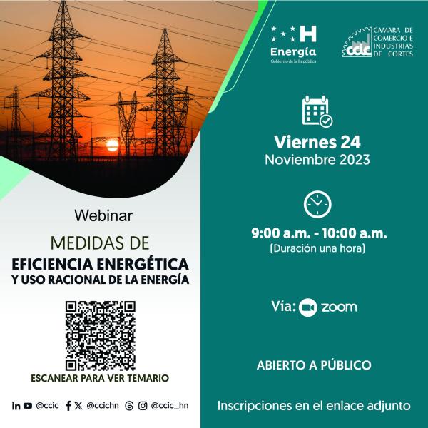 Webinar “Medidas de eficiencia energética y uso racional de la energía” 