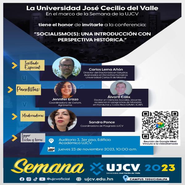 Conferencia: Socialismo(S): Una introducción con perspectiva histórica 