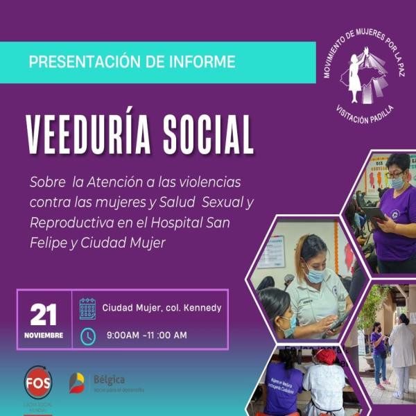 Presentación de Informe: Veeduría Social – Movimiento Visitación Padilla 