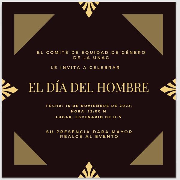La UNAG le invita a celebrar: "El Día del Hombre"