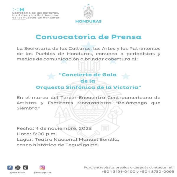 Concierto de Gala de la Orquesta Sinfónica de la Victoria