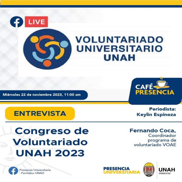 Café Presencia: Voluntariado Universitario – UNAH 