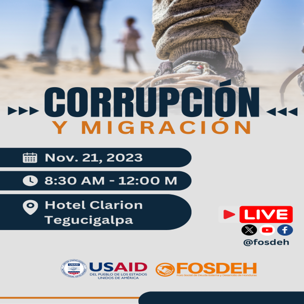 Presentación de los resultados del Estudio: “Migración-Corrupción: Causas Profundas Asociadas y Relacionadas” 