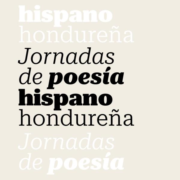 Jornadas de Poesía Hispanohondureña en el CCET