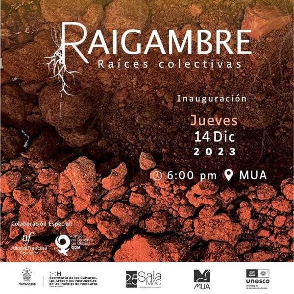 Exposición colectiva Raigambre: Raíces colectivas