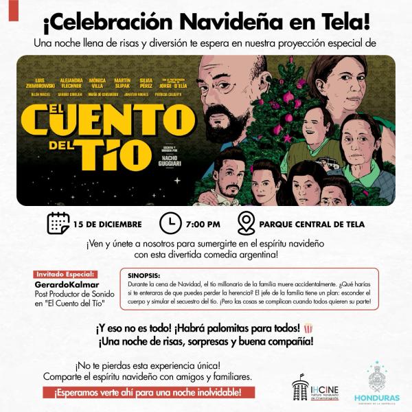 Proyección especial de la película “El cuento del Tío” 