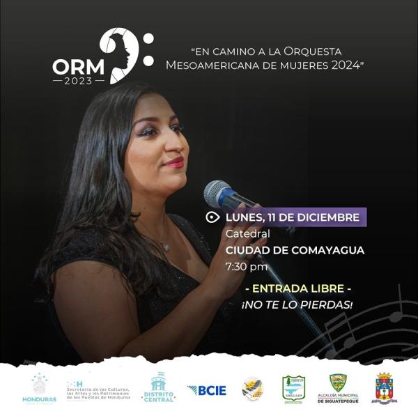 Encuentro sinfónico y gira nacional "En camino a la Orquesta Mesoamericana de Mujeres 2024"