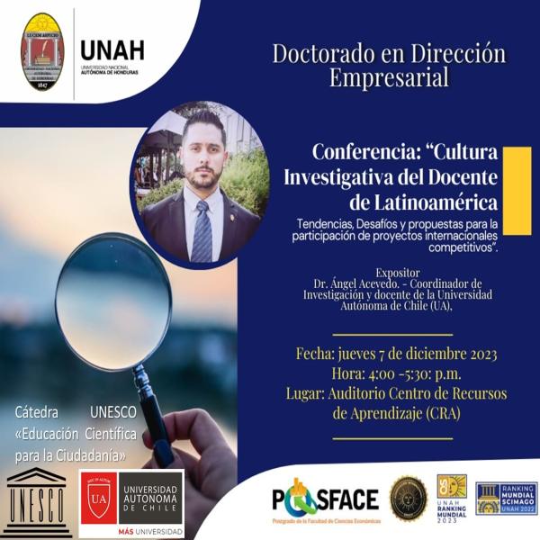 Conferencia: “Cultura Investigativa del Docente de Latinoamérica” 