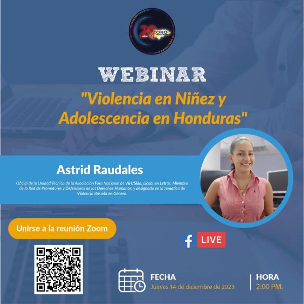 Webinar: "Violencia en Niñez y Adolescencia en Honduras"