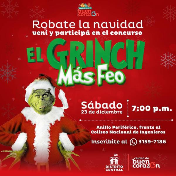 Concurso: El Grinch más feo de la capital