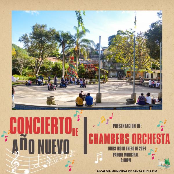 Concierto de Año Nuevo en Santa Lucia 