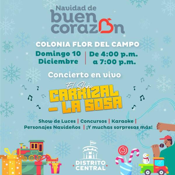 Navidad de Buen Corazón Colonia Flor del Campo – Distrito Central 