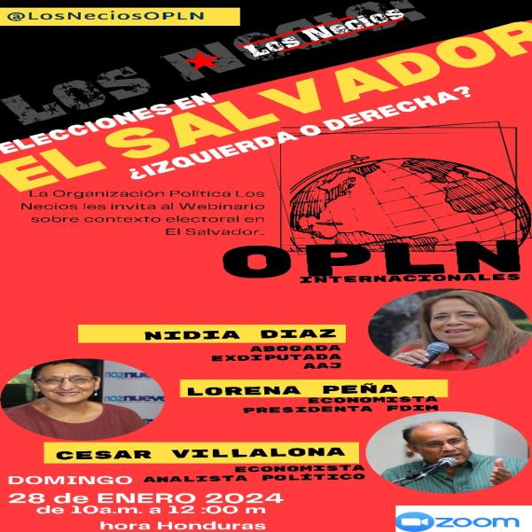 Conversatorio: Elecciones en El Salvador 