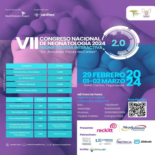 VII Congreso Nacional de Neonatología «Dr Armando Flores McClellan»