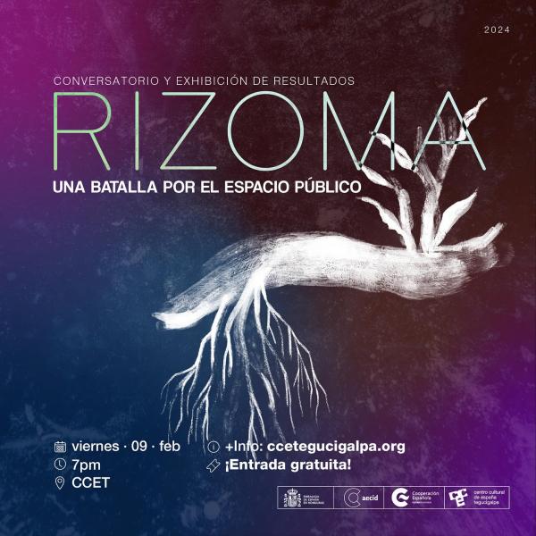 Conversatorio y exhibición de resultados “Rizoma” Una batalla por el espacio público 