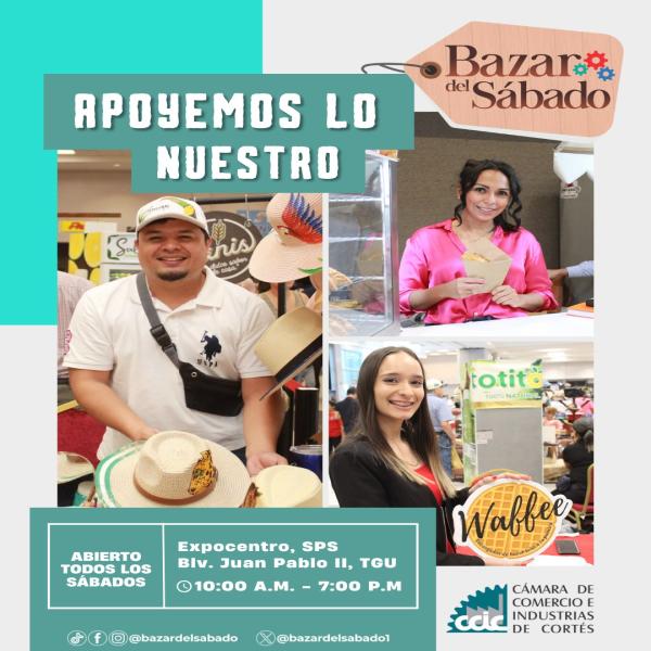 Apoya a los emprendedores en el Bazar del Sábado – SPS/TGU 
