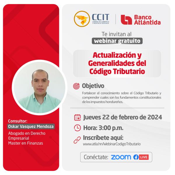 Webinar "Actualización y Generalidades del Código Tributario"