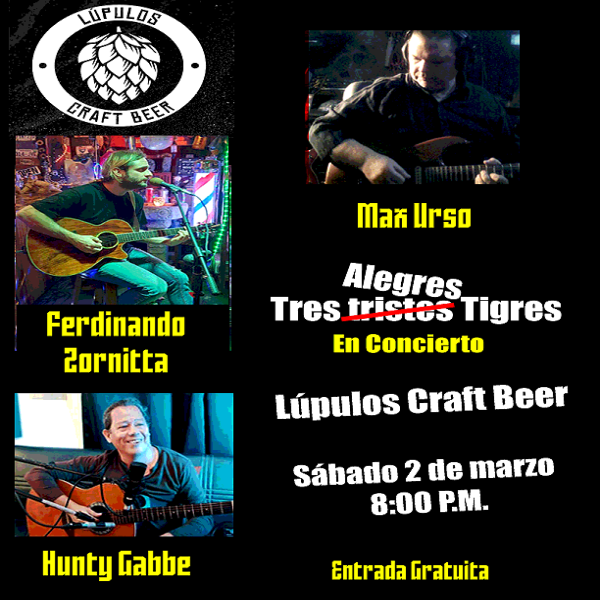 Tres Alegres Tigres en Concierto