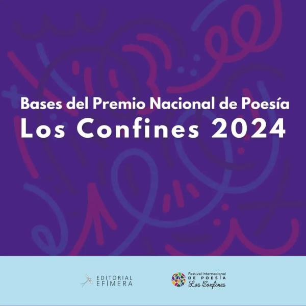 Poetas de Honduras invitados a participar en el VIII Premio Nacional de Poesía Los Confines 2024