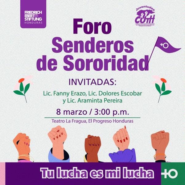 Foro: Senderos de Sororidad