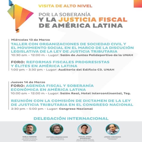 Diálogo Regional por la Soberanía y la Justicia Fiscal de América Latina
