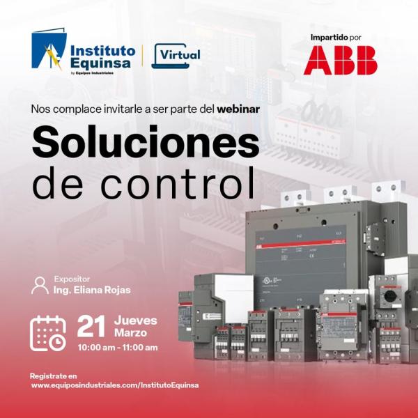  Webinar – Soluciones de control