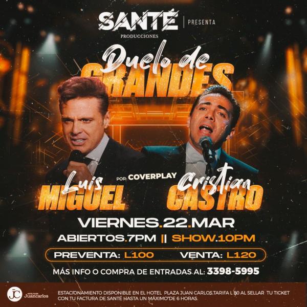 Te presentamos un especial a dos leyendas de la música latina: Luis Miguel & Cristian Castro 