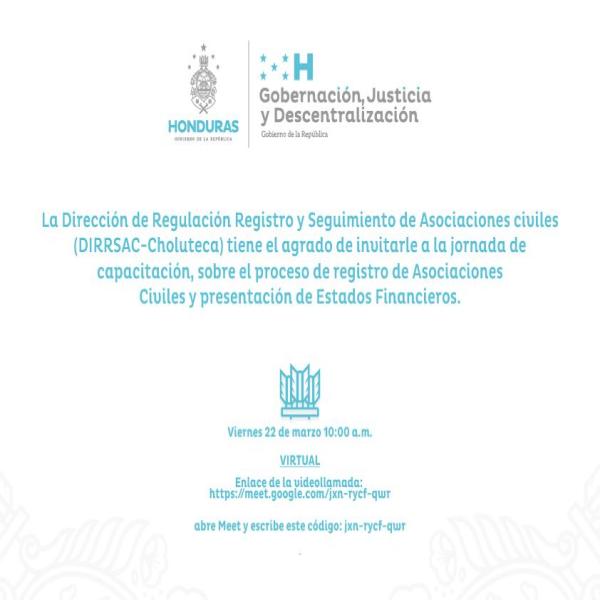 Jornada de capacitación: Registro de Asociaciones Civiles