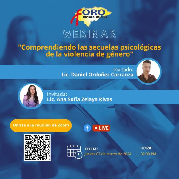 Webinar: Comprendiendo las secuelas psicológicas de la violencia de género 