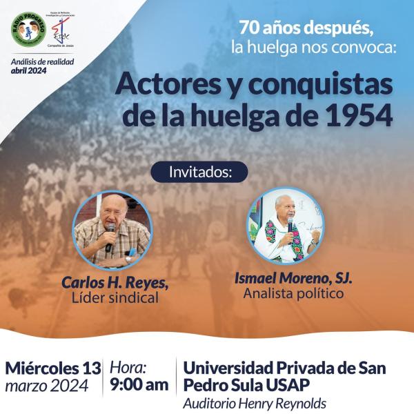 Conversatorio: Actores y Conquistas de la Huelga de 1954 