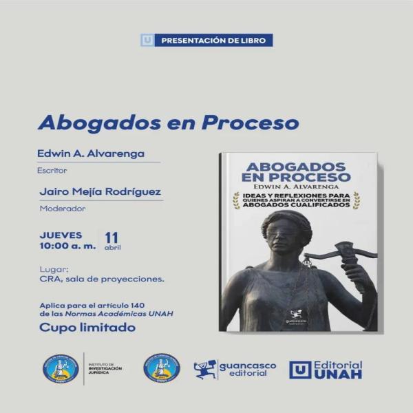 Presentación del libro «Abogados en proceso»