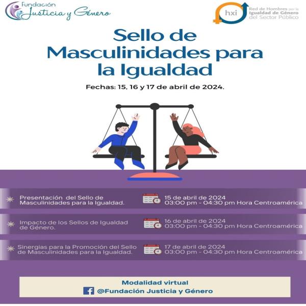 Sello de Masculinidades para la Igualdad"