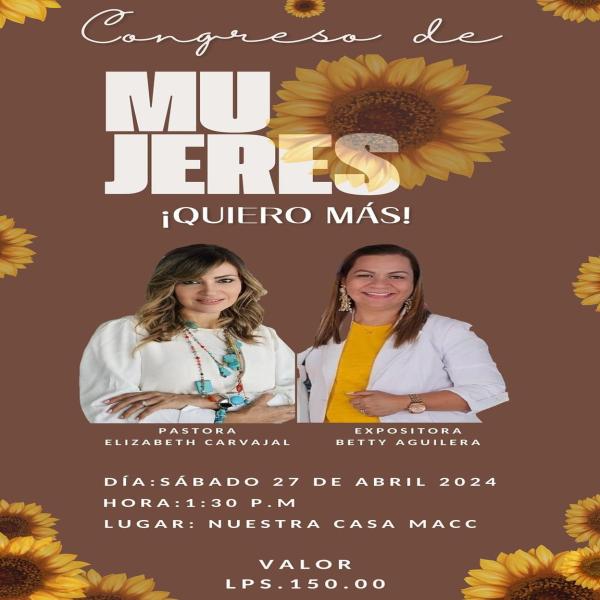 Congreso de Mujeres “Quiero Más” 