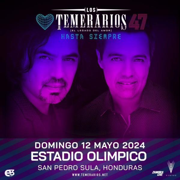 Los Temerarios en San Pedro Sula 