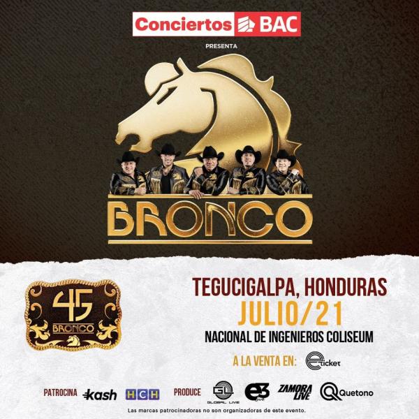 Bronco en Concierto – TGU 