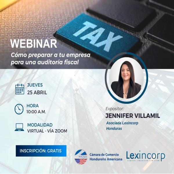 Webinar “Como preparar a tu empresa para una auditoría fiscal”