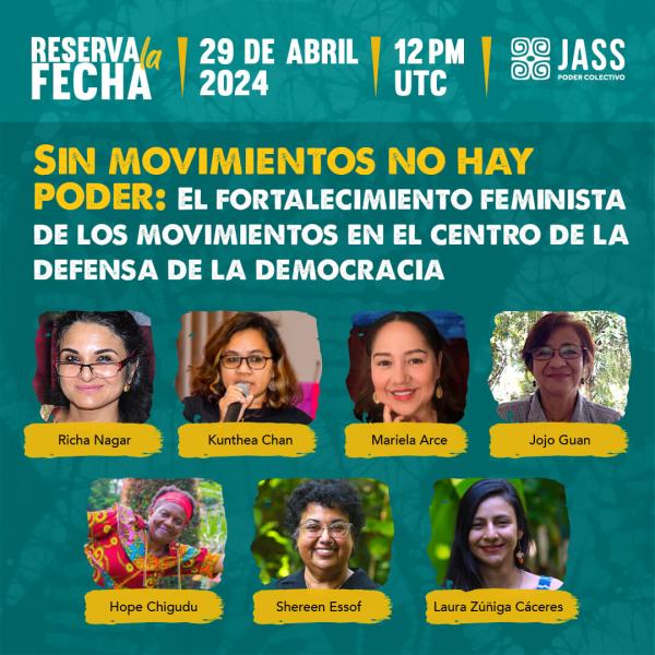 Diálogo Global de Poder Colectivo: "Sin movimientos, no hay poder"
