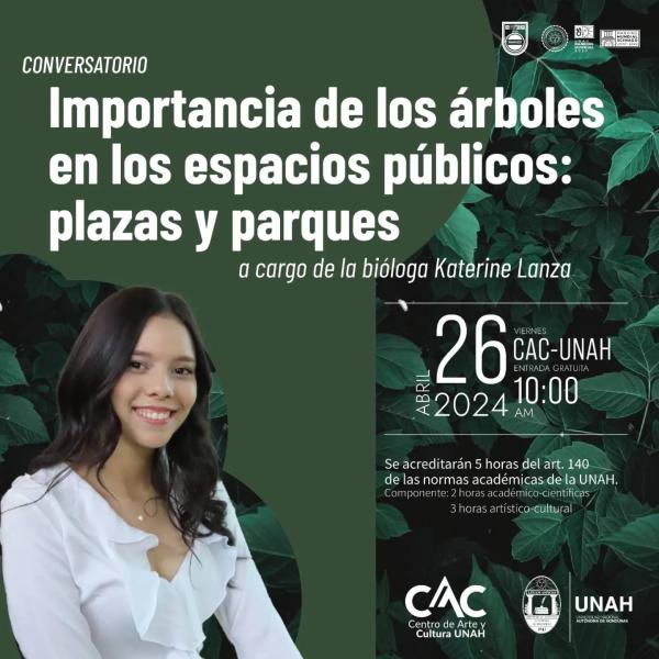 Conversatorio "Importancia de los árboles en los espacios públicos: plazas y parques"
