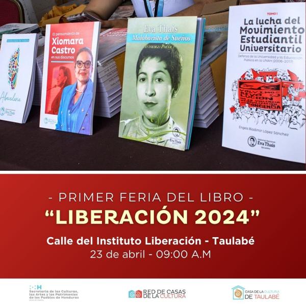 Primera Feria del Libro: “Liberación 2024” 