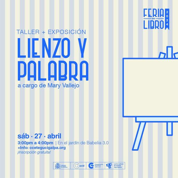 Exposición y taller “Lienzo y Palabra”