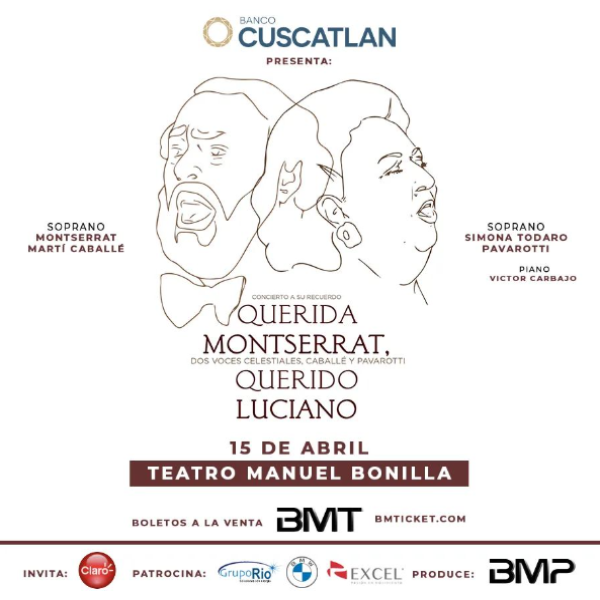 Concierto de ópera "Concierto a su Recuerdo: Querida Montserrat, Querido Luciano”