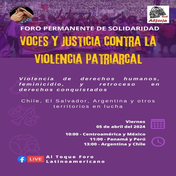 Foro de Solidaridad - Abya Yala en resistencias y luchas