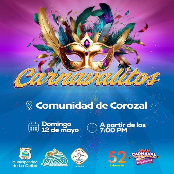 Calendario Oficial de Carnavalitos de La Ceiba.