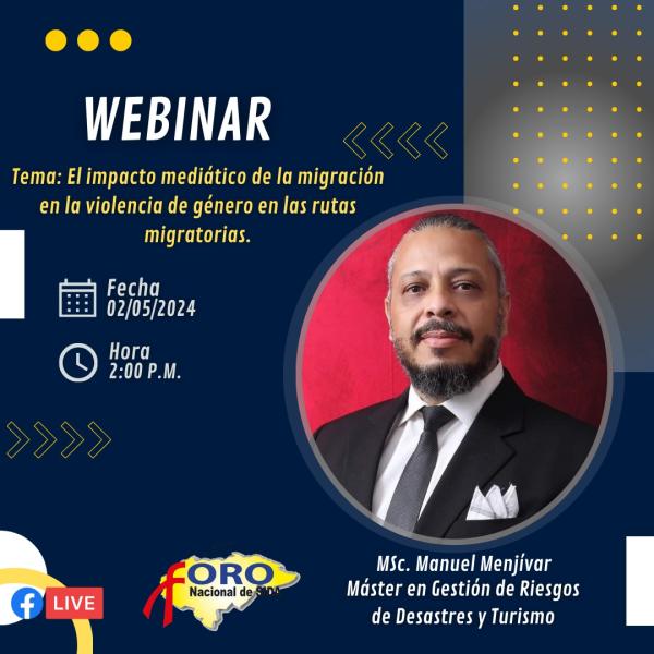 Webinar: "El impacto mediático de la migración en la violencia de género en las rutas migratorias"