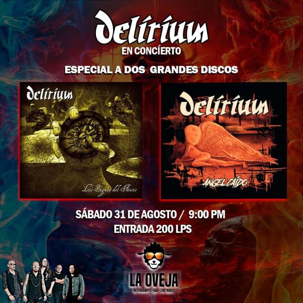 Delirium en concierto 