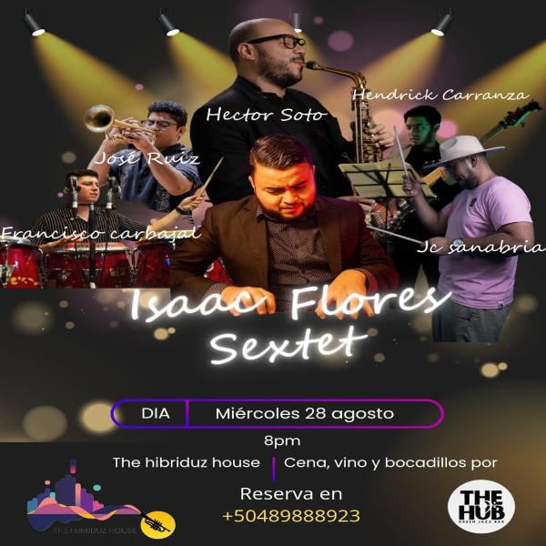 Concierto: Isaac Flores Sextet