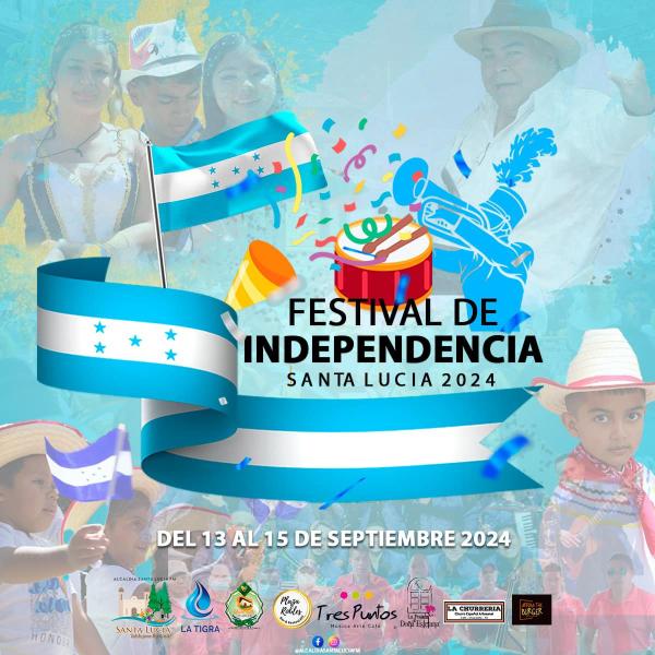 Festival de la Independencia en Santa Lucia 